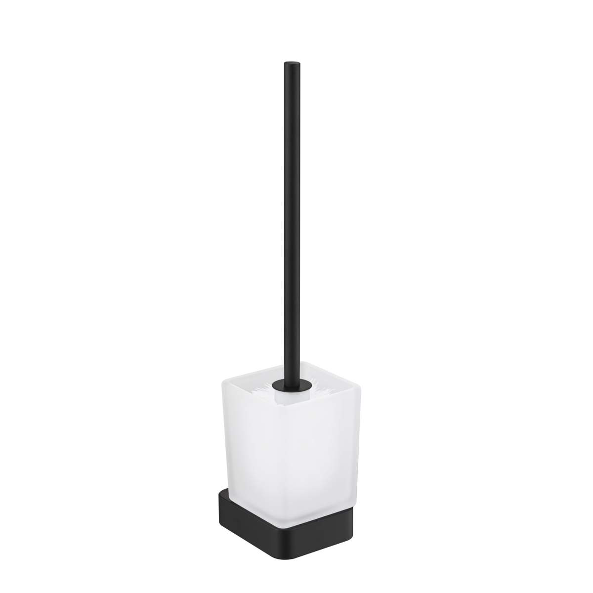 JTP Hix Matt Black Toilet Brush Holder (38165MB)