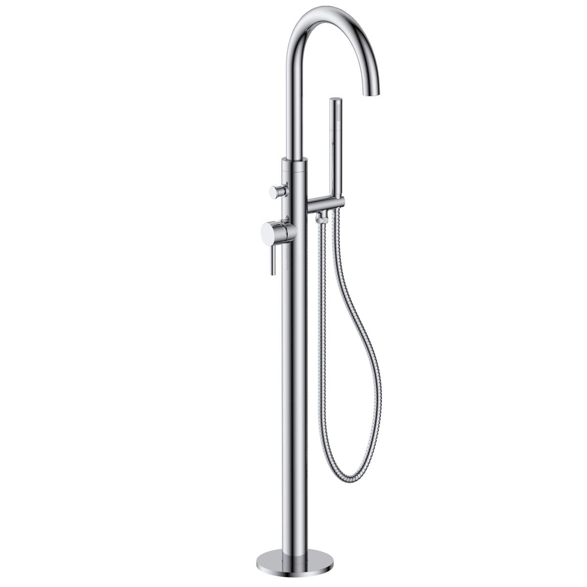 JTP Florence Floor Standing Single Lever Bath Shower Mixer (55564)