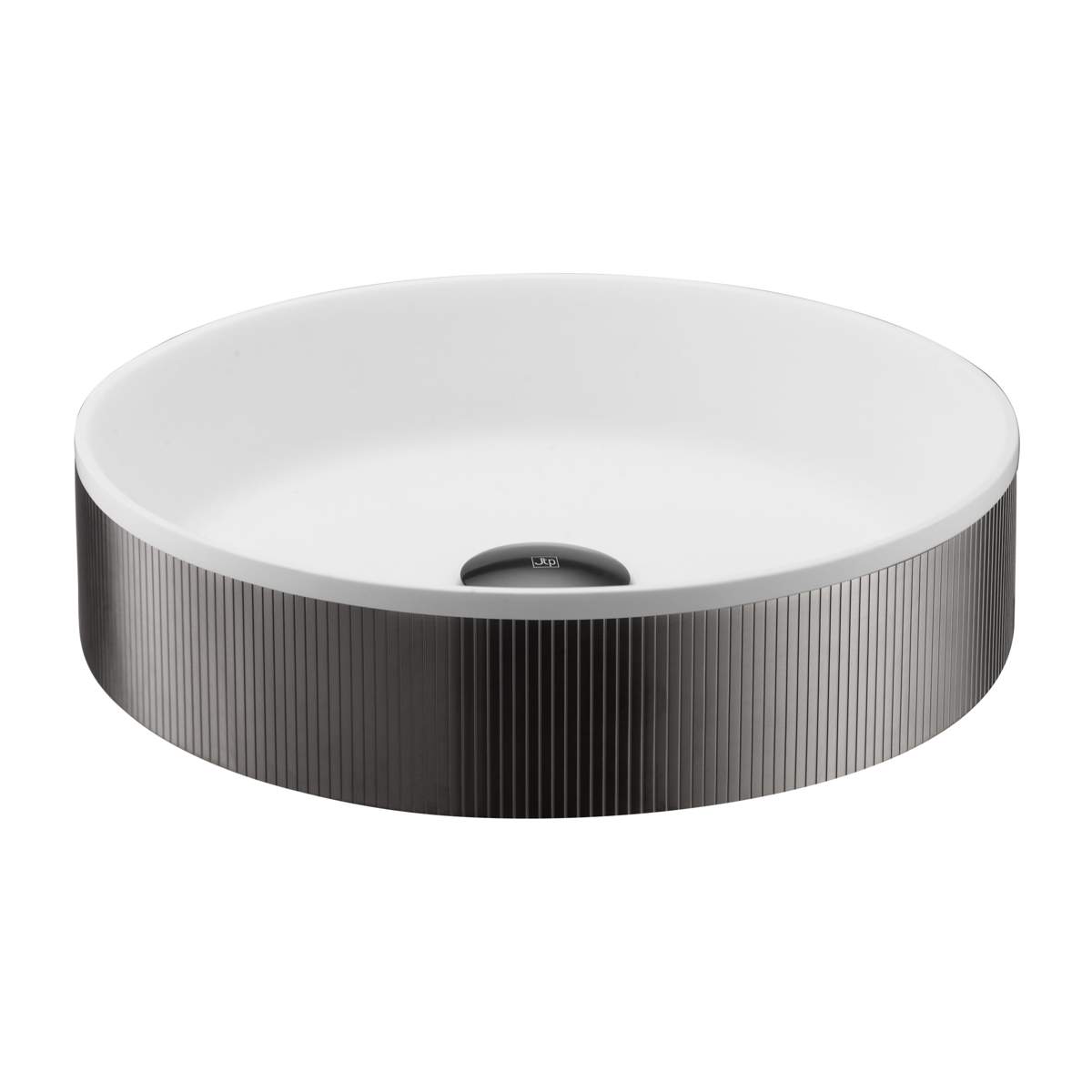 JTP Evo Chrome Counter Top Basin with Unslotted Click Clack Waste (64CTR360CH)
