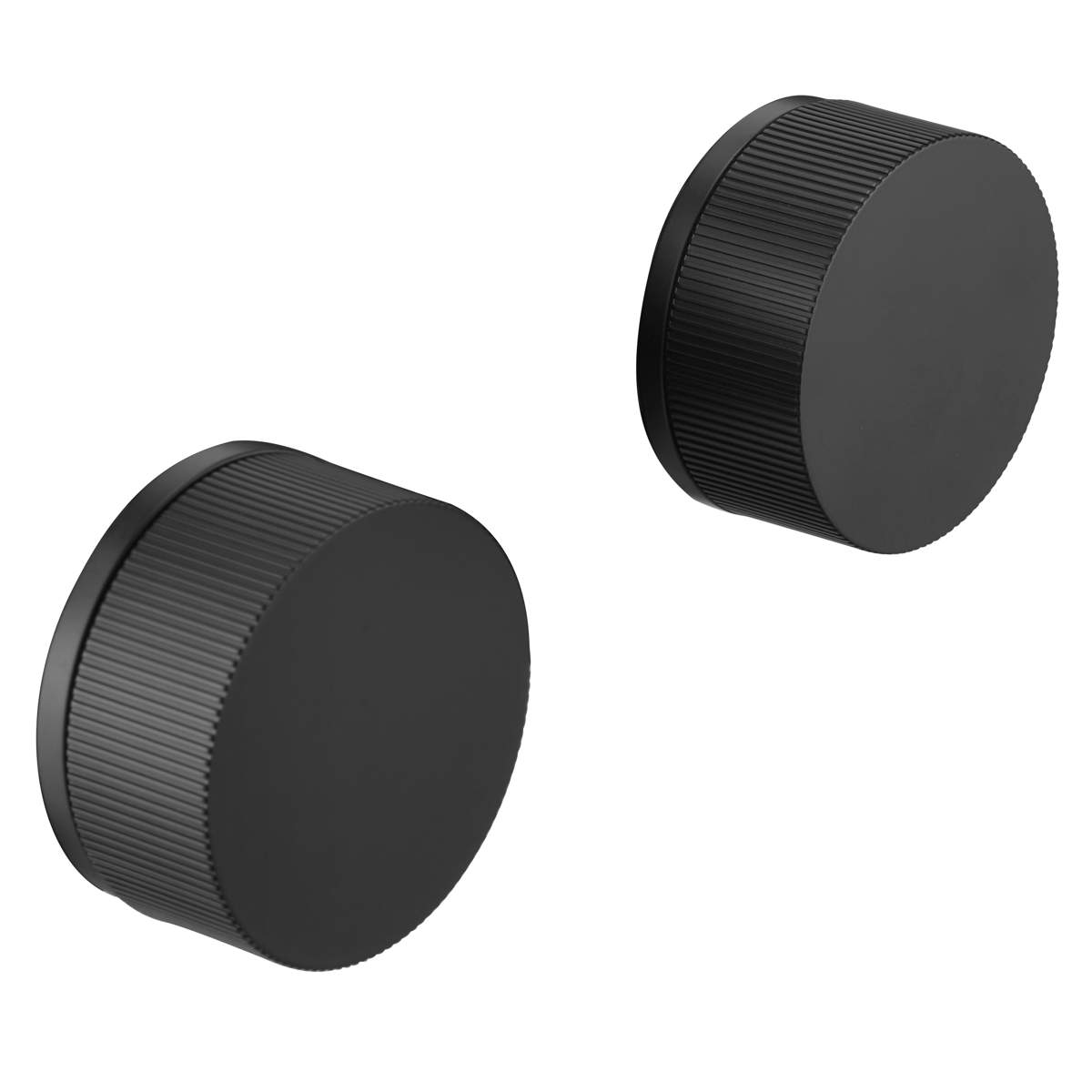 JTP Evo Matt Black Wall Valves (68089MB)