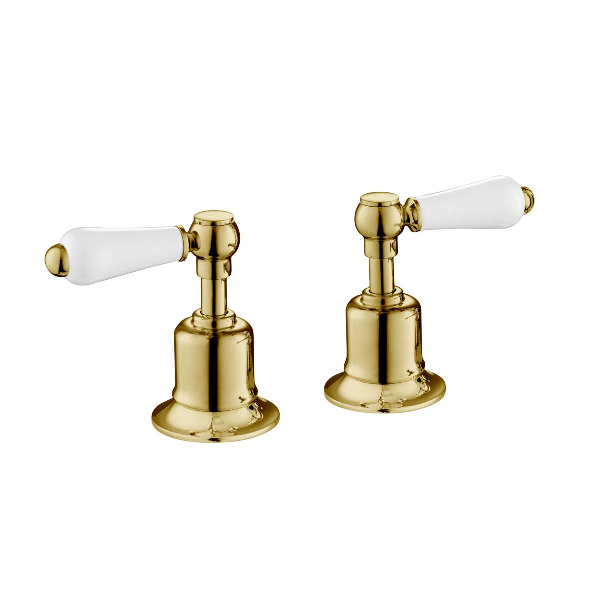 JTP Grosvenor Lever Antique Brass Edition Panel Valves 3/4 (85809G)