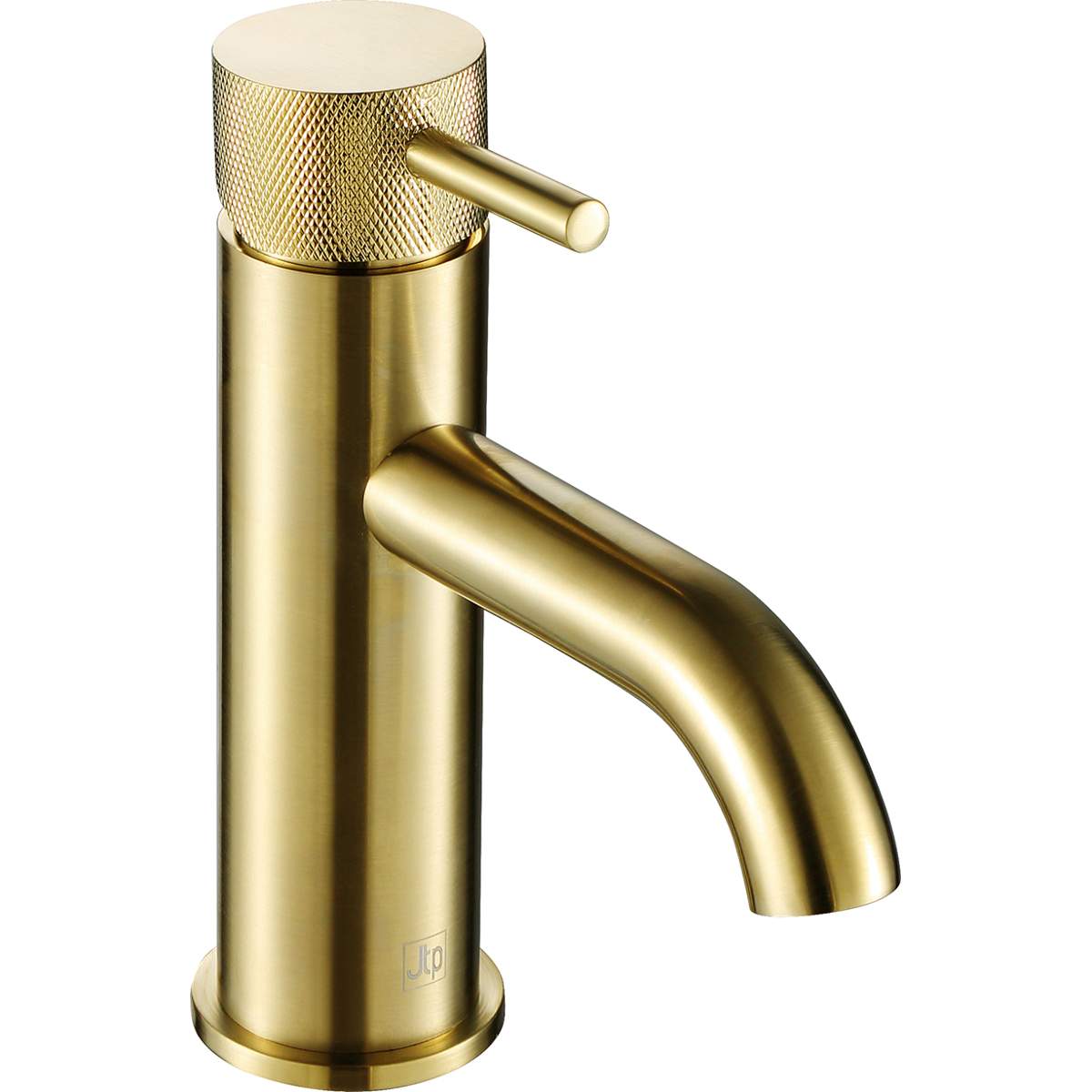 JTP Vos Brushed Brass Single Lever Basin Mixer with Designer Handle (DH23008ABBR)