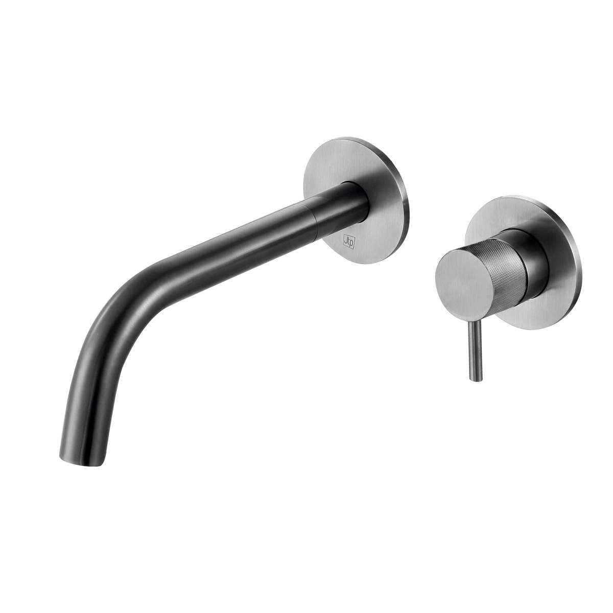 JTP Vos Brushed Black Single Lever Wall Mounted Basin Mixer (DH27273BBL)
