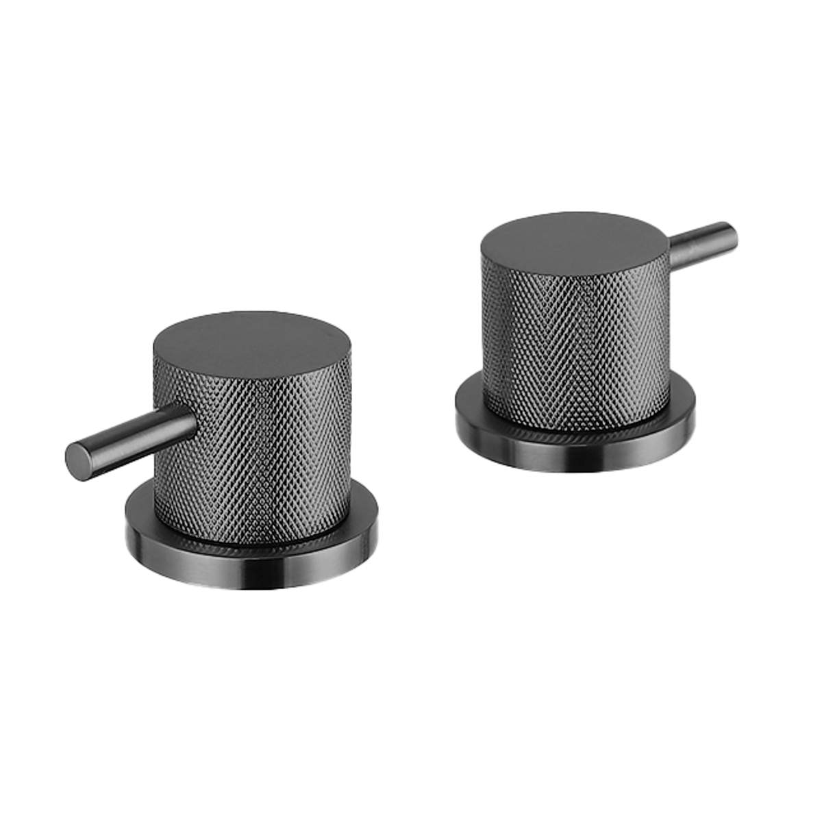 JTP Vos Brushed Black Panel Valves (DH27809BBL)