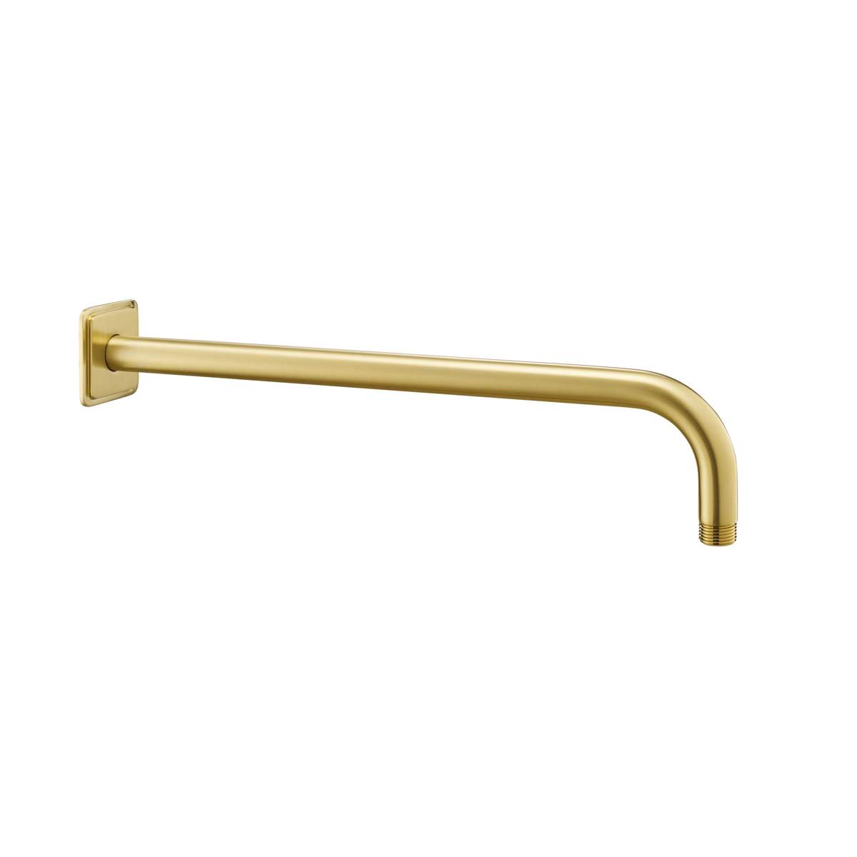 JTP Grosvenor Cross Brushed Brass Shower Arm 400mm (GR300BBR)