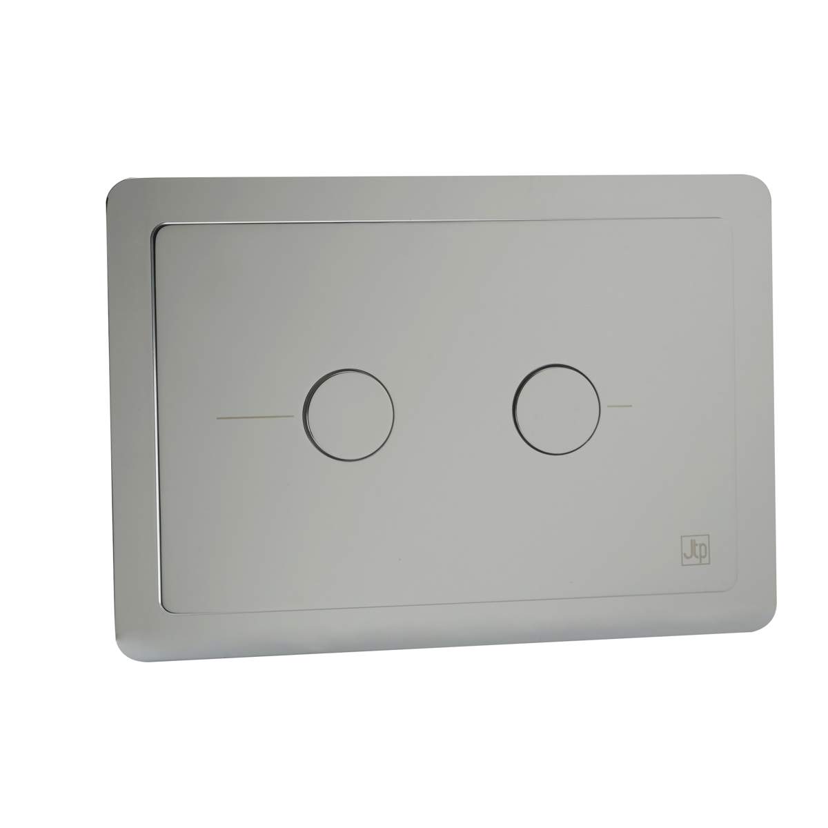 JTP Grosvenor Cross Chrome Metal Pneumatic Flush Plate (GRFPCH)