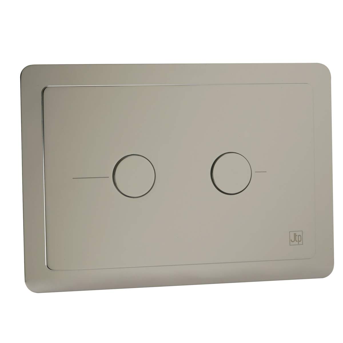 JTP Grosvenor Cross Nickel Metal Pneumatic Flush Plate (GRFPNK)