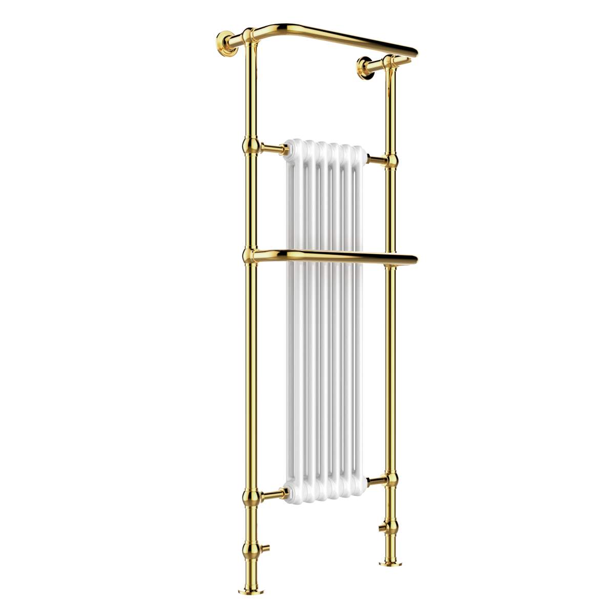 JTP Grosvenor Radiator Antique Brass 1500 x 574 x 235 (GRO1500G)