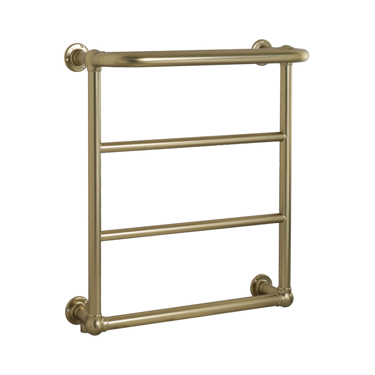 JTP Grosvenor Brushed Brass Radiator 720 x 600 (GROWM720BBR)