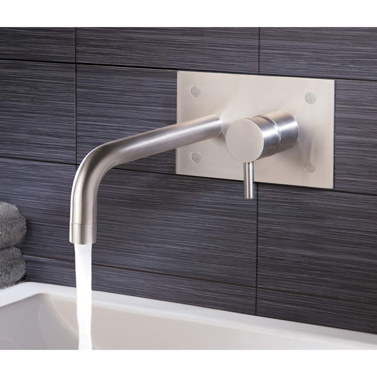 JTP Inox Wall Mounted Basin Mixer (IX231)