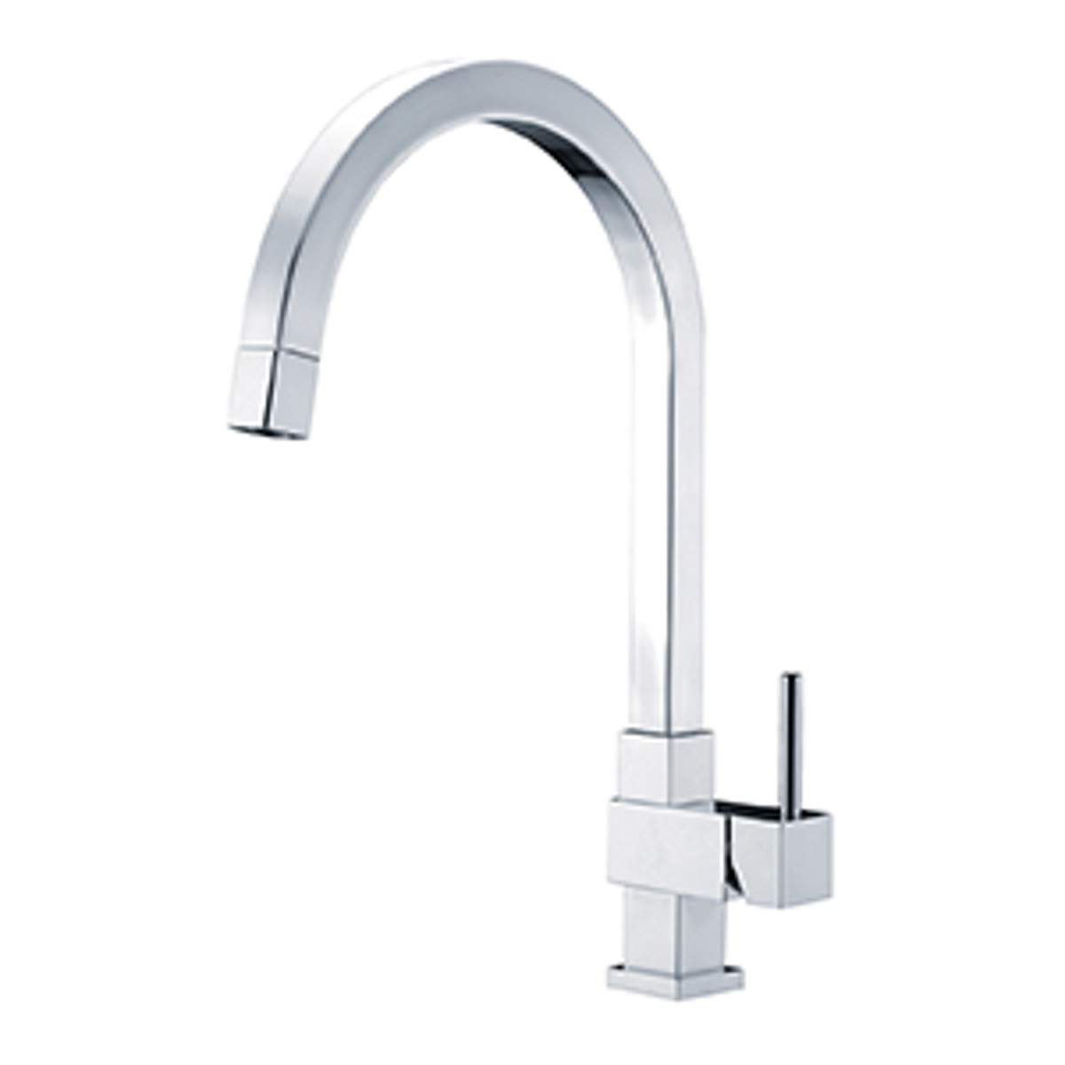 JTP Kubix Pull-Out Single Lever Sink Mixer with Swivel Spout (KP181)