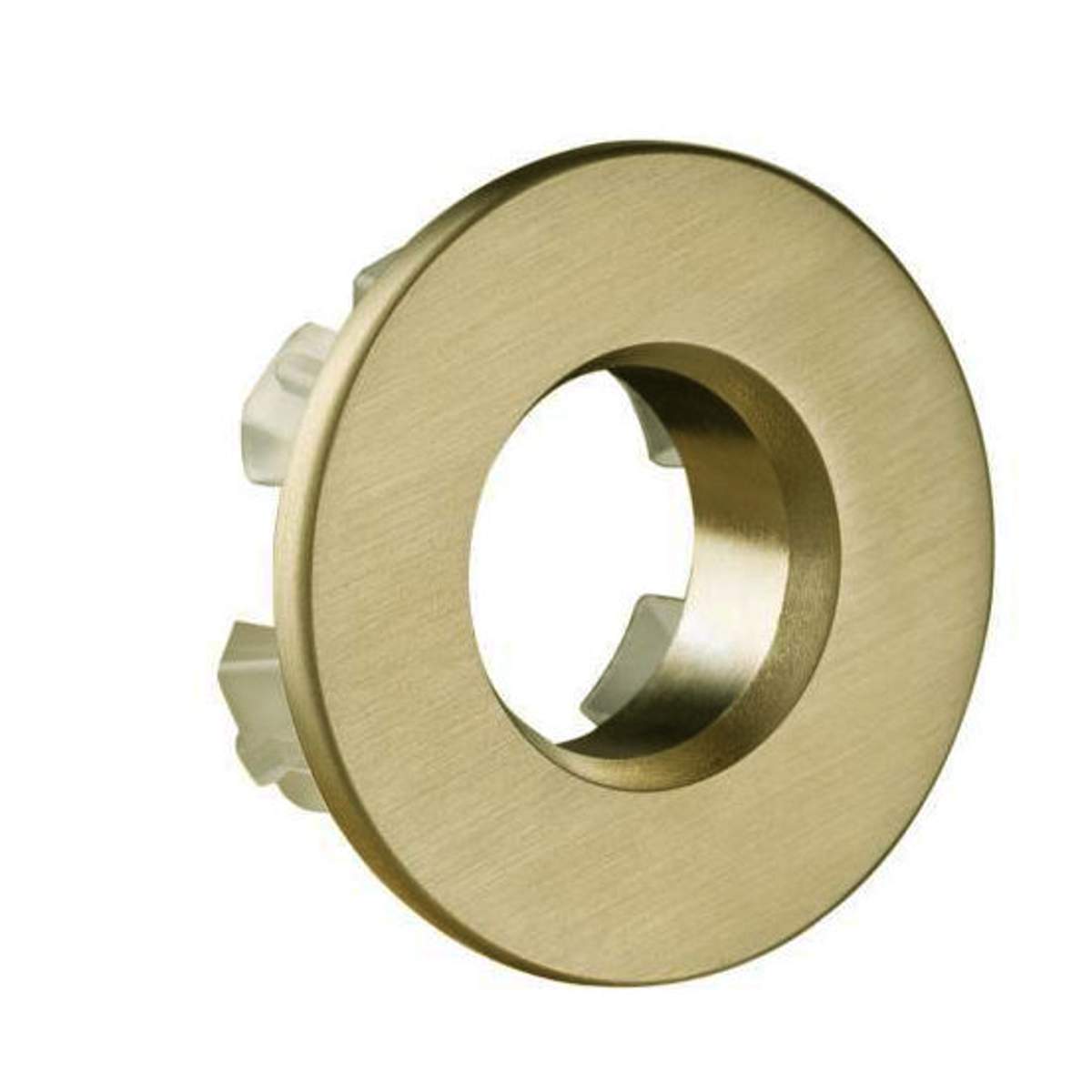 JTP Vos Brushed Brass Overflow Cover for Pace Basin