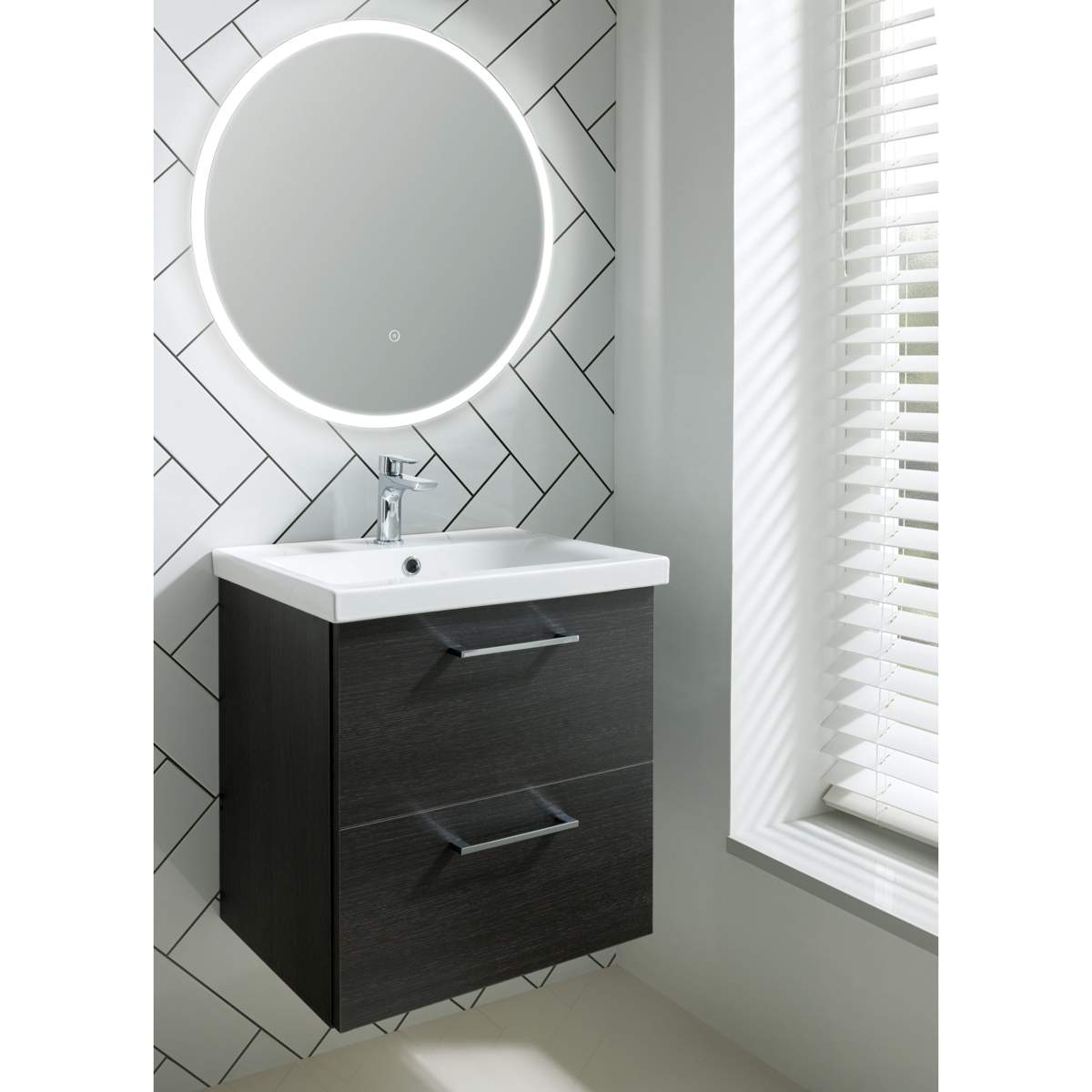 JTP Apollo Round LED Mirror (POL600)