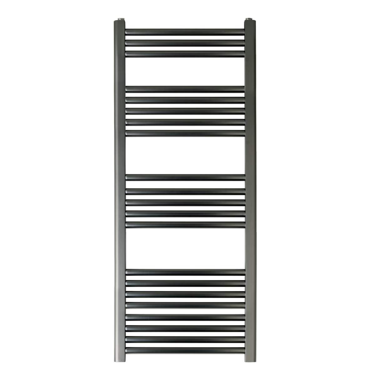 JTP Vos Brushed Black Radiator 1200 x 500 (VOS1200BBL)