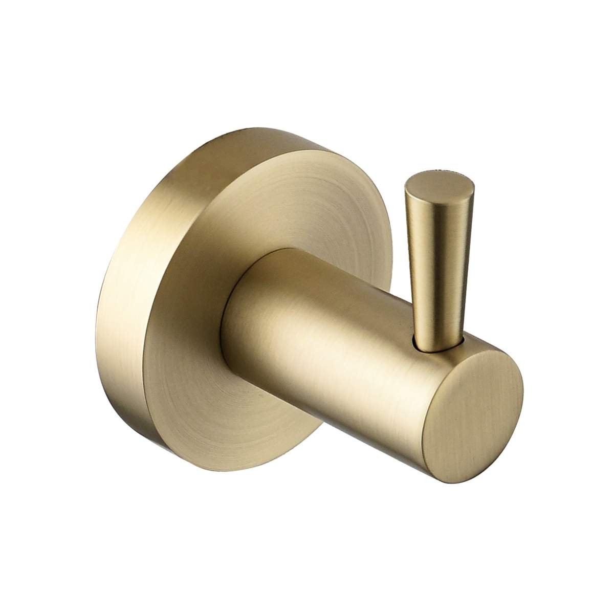 Bristan Round Brushed Brass Hook (RD HOOK BB)