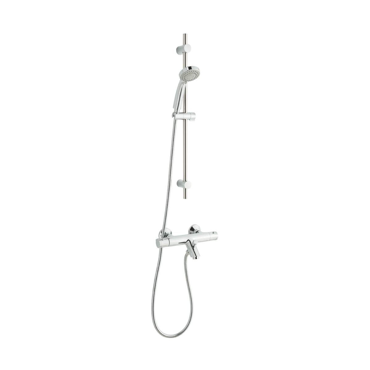 JTP Shower Pole with Slider Rail and Bath Spout (1272)