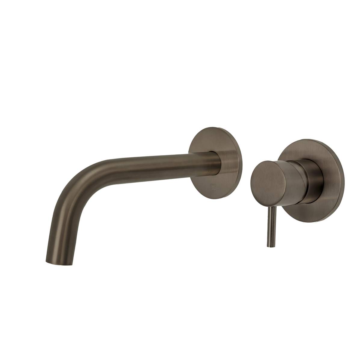 JTP Vos Brushed Bronze Single Lever Wall Mounted Basin Mixer (21273BRZMP)