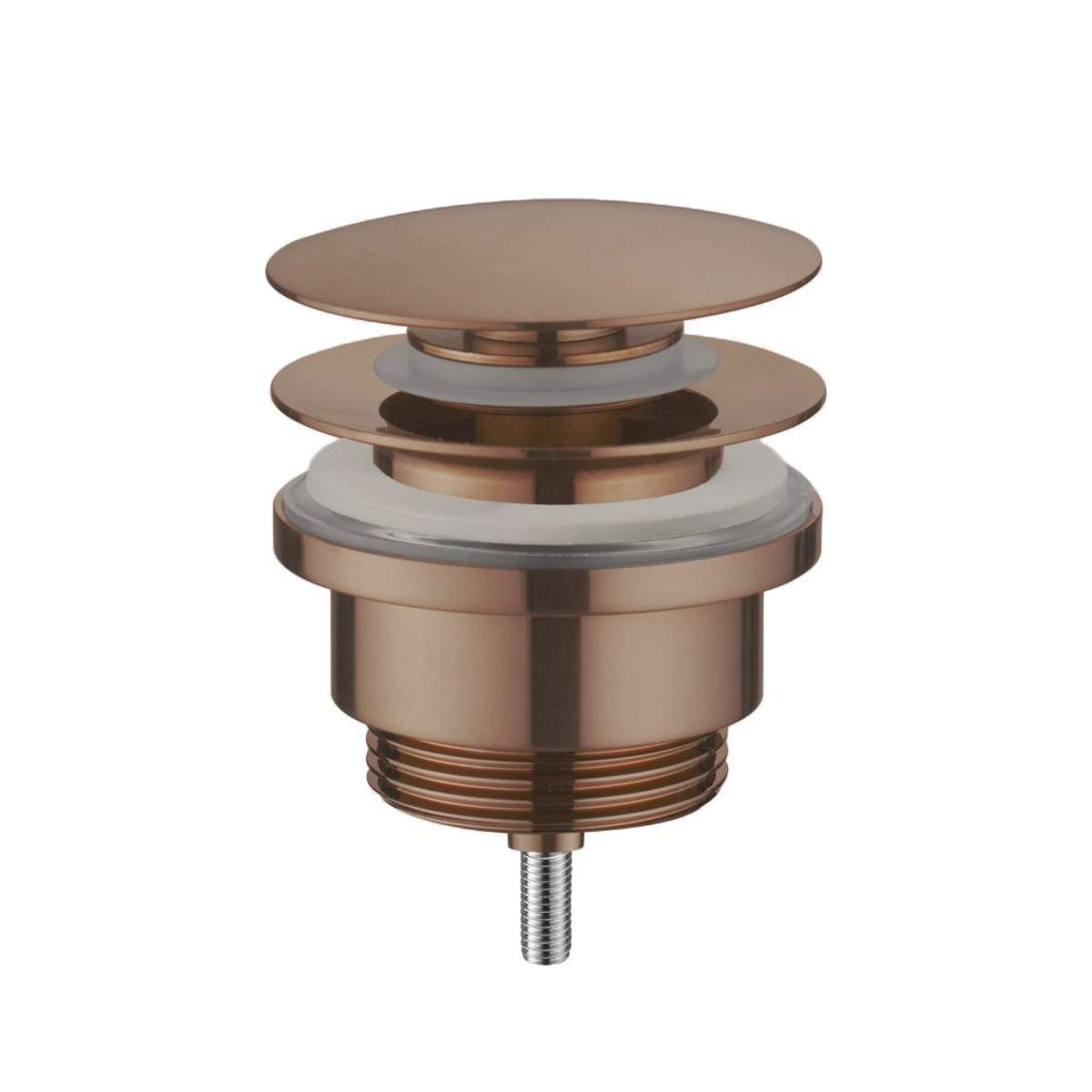 JTP Vos Brushed Bronze Universal Slotted and Unslotted Basin Waste (21709SUNBRZ)