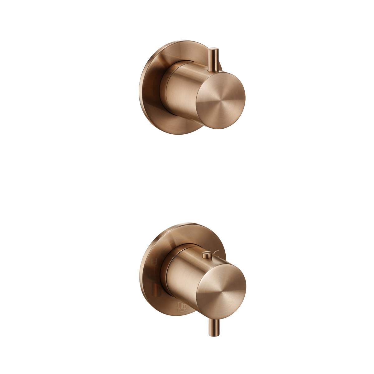 JTP Vos Brushed Bronze Modular Thermostatic Concealed 2 Outlet Shower Valve (21771BRZ)