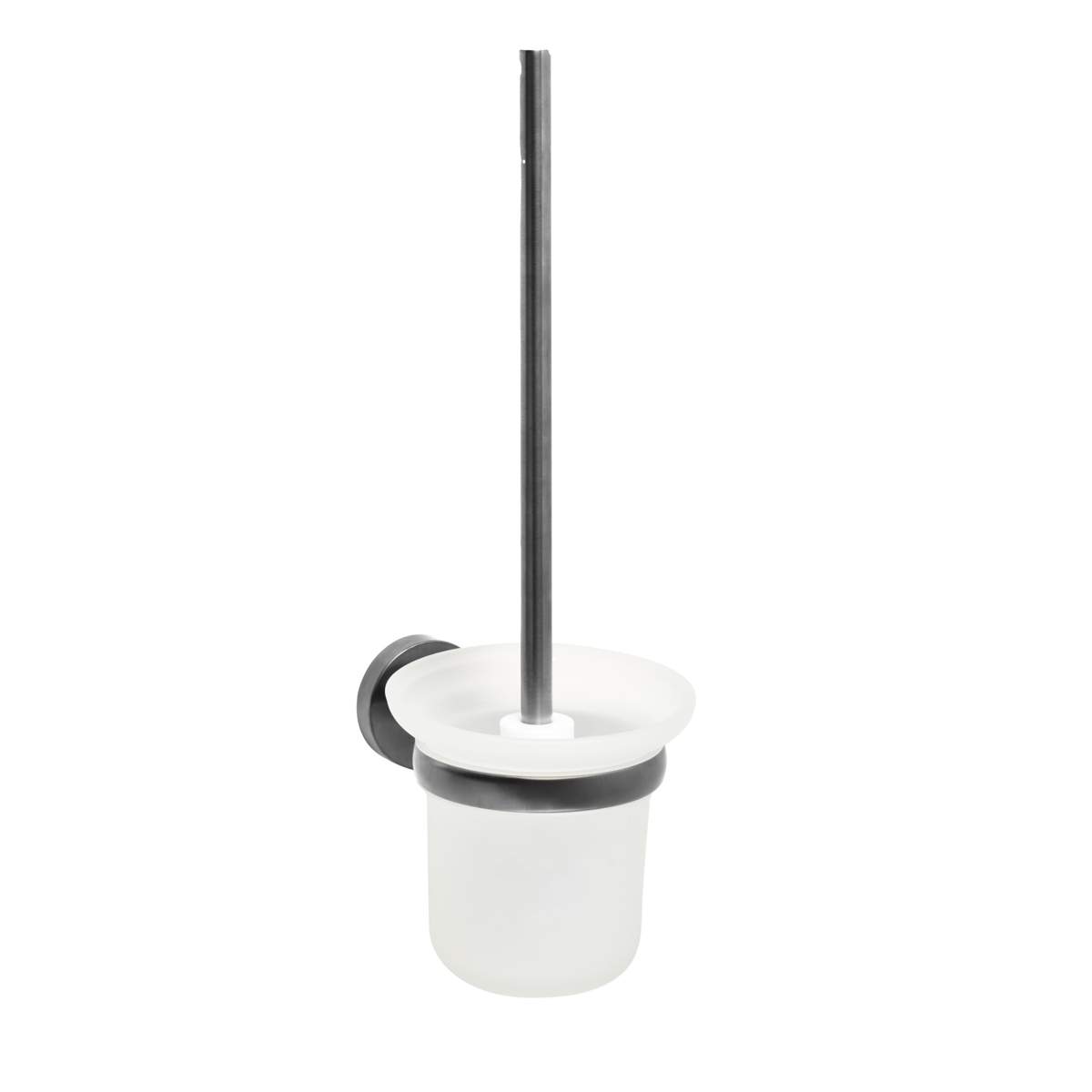 JTP Vos Brushed Black Toilet Brush (27165BBL)
