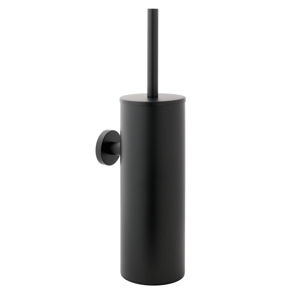 JTP Vos Matt Black Wall Mounted Toilet Brush (28268MB)