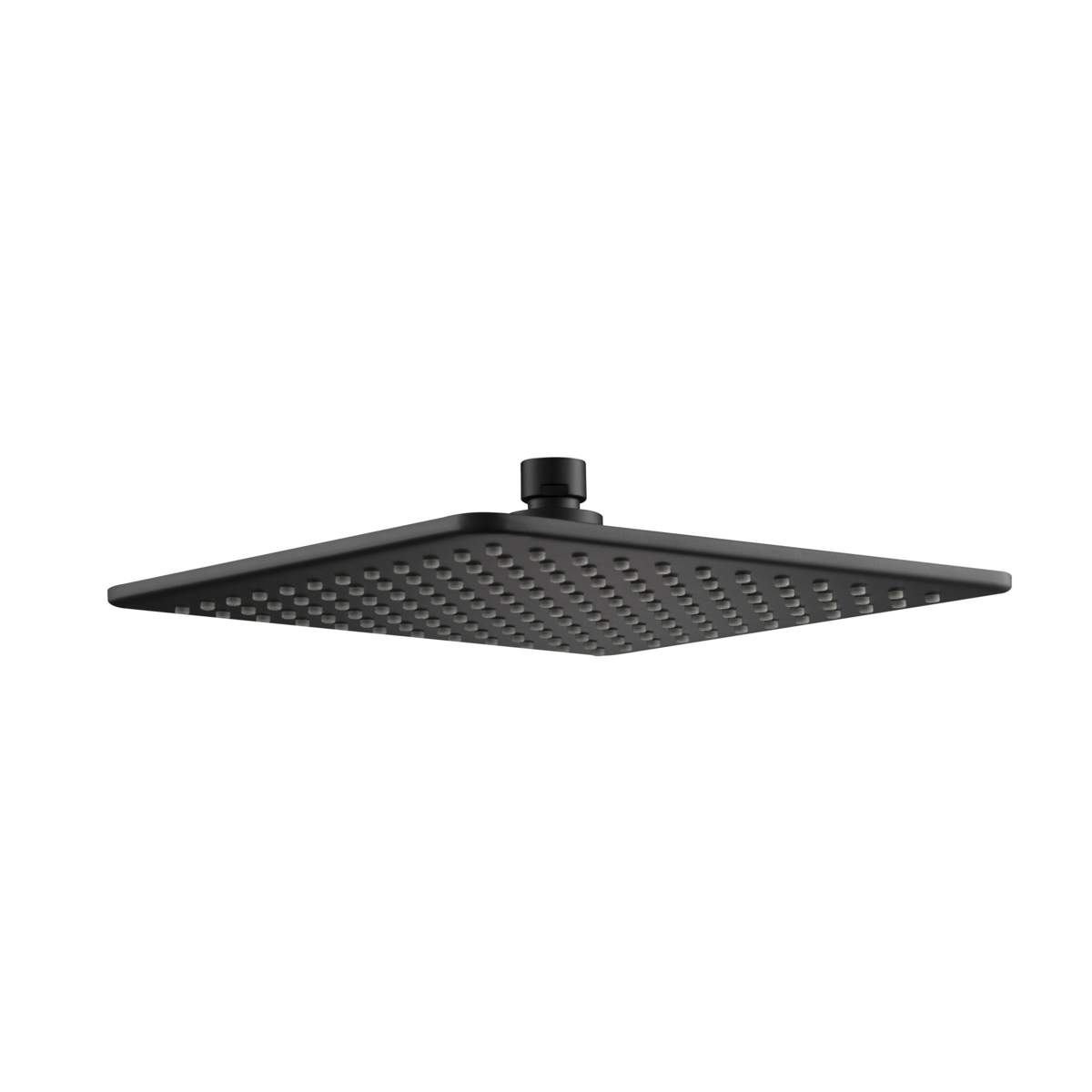JTP Hix Matt Black Shower Head 250mm (38250MB)