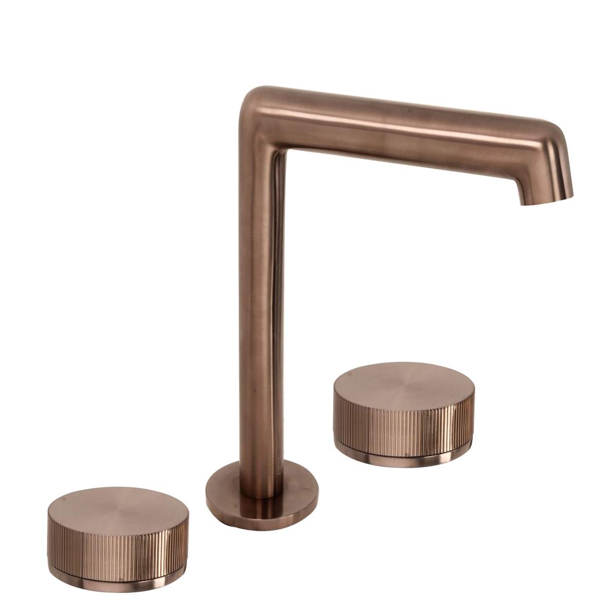 JTP Evo Brushed Bronze 3 Hole Deck Mounted Basin Mixer (61193BRZ)