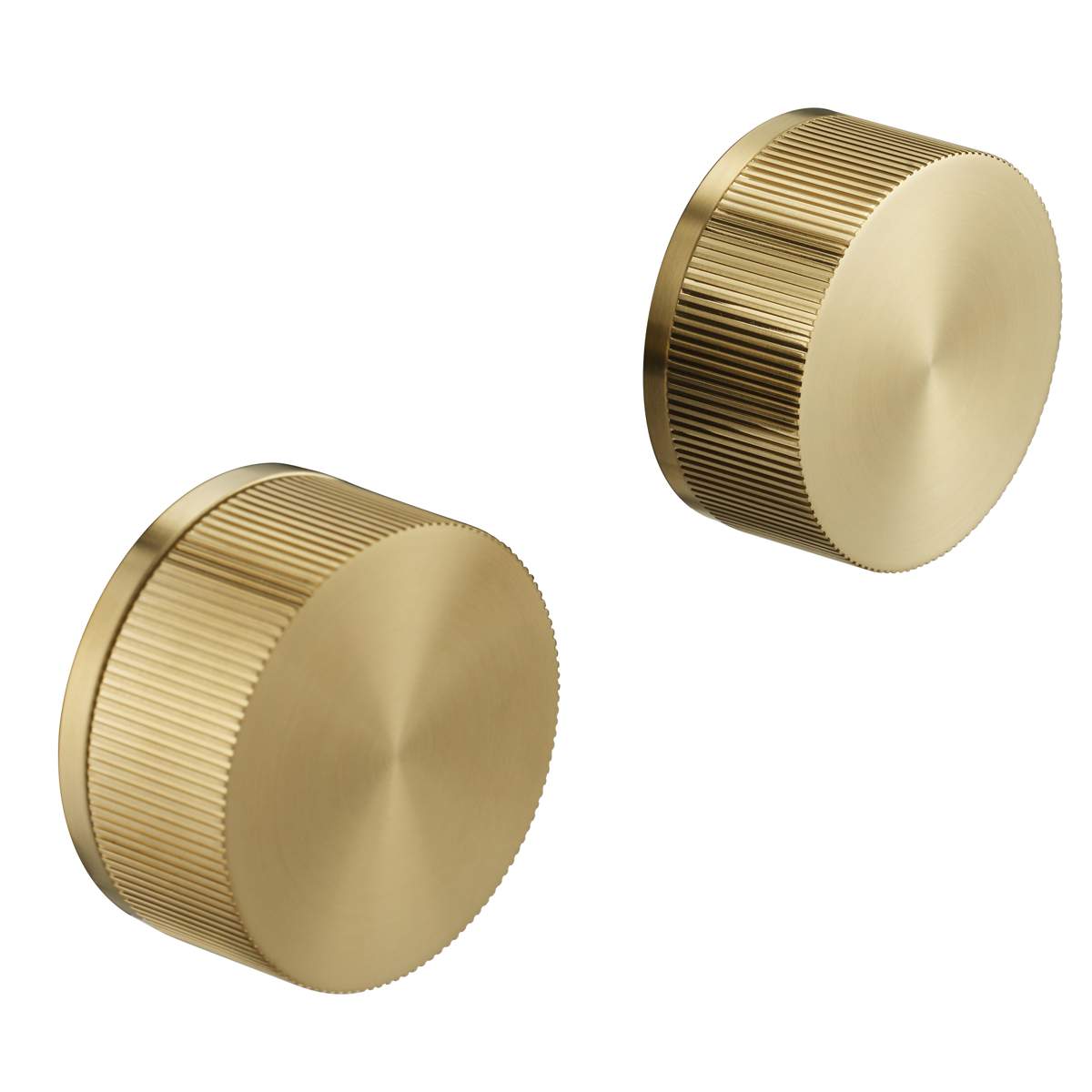 JTP Evo Brushed Brass Wall Valves (63089BBR)