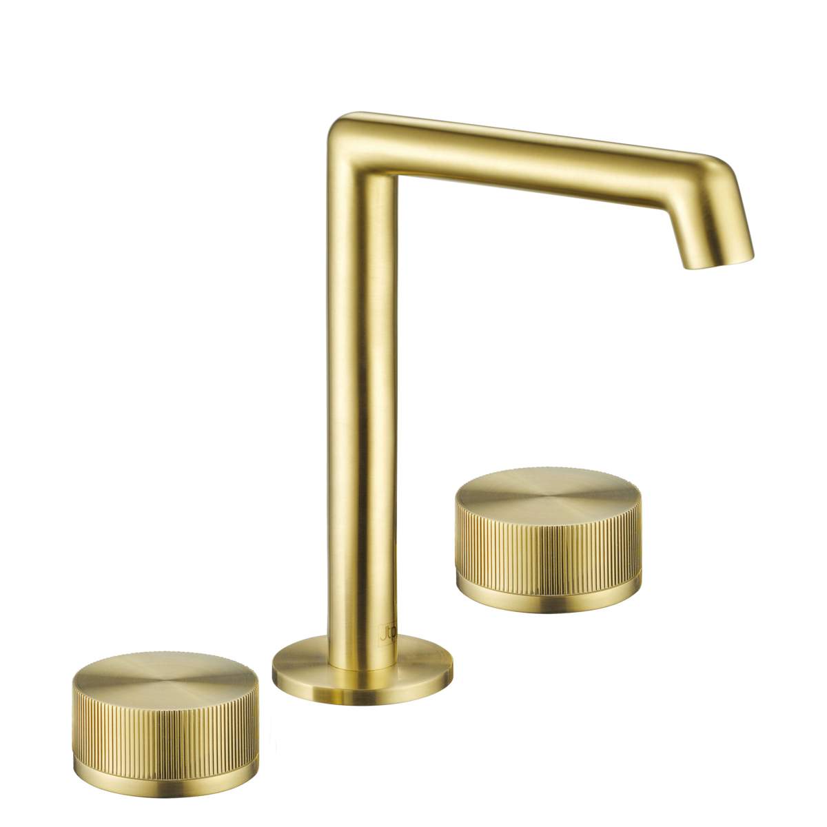 JTP Evo Brushed Brass 3 Hole Deck Mounted Basin Mixer (63193BBR)