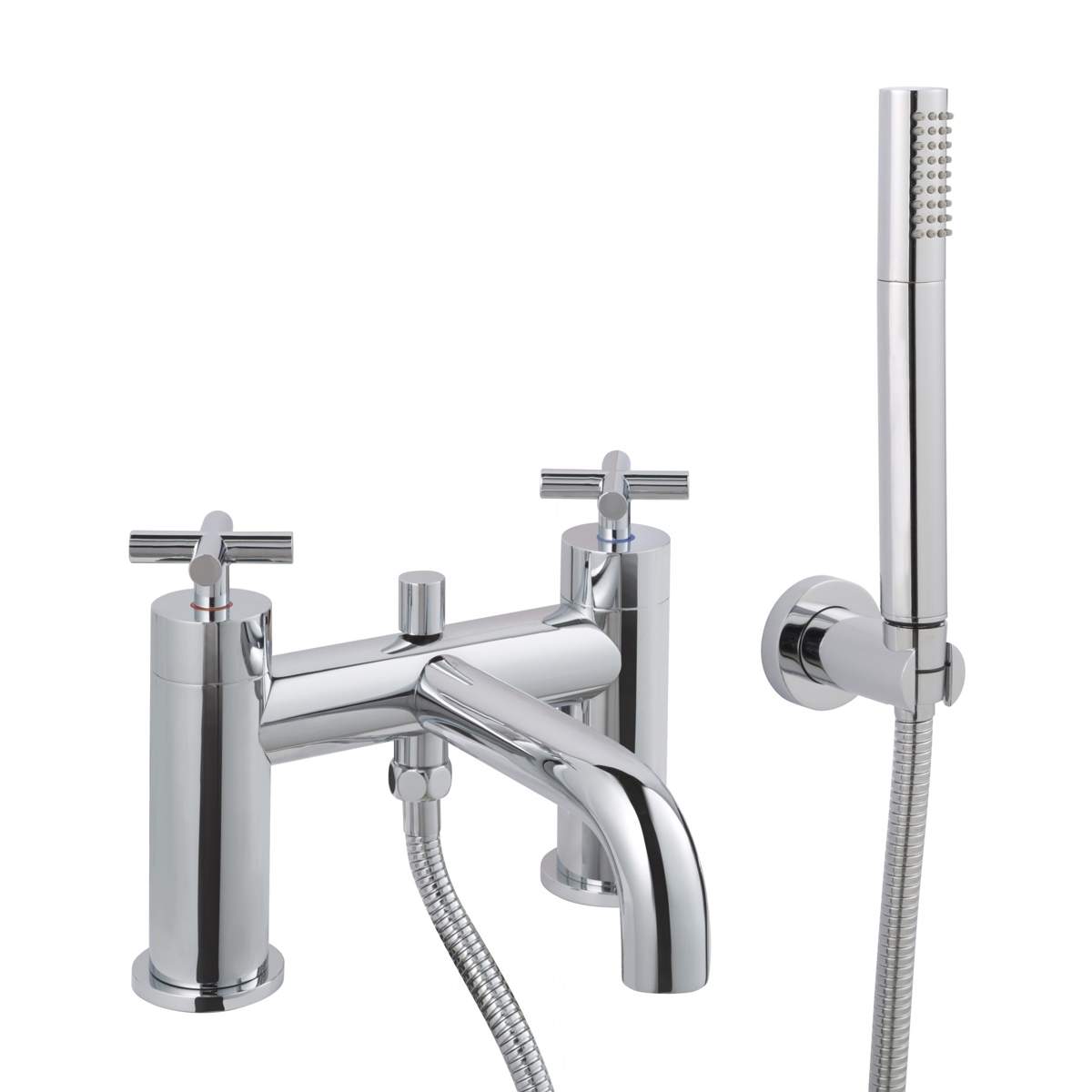 JTP Solex Deck Mounted Bath Shower Mixer with Kit (66275)