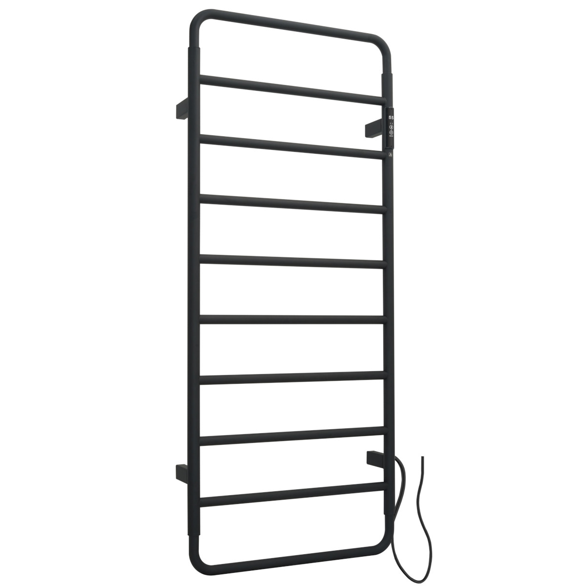 JTP Aero Matt Black Electric Towel Radiator (AE1130EMB)