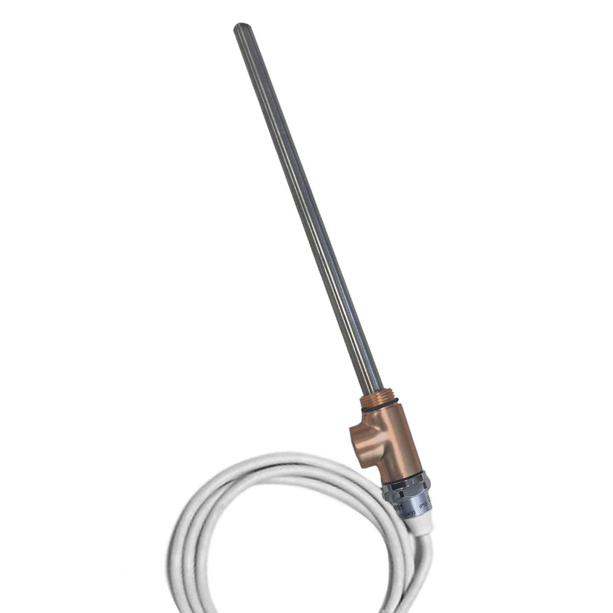 JTP Heating Element 200W with T-Piece Brushed Bronze