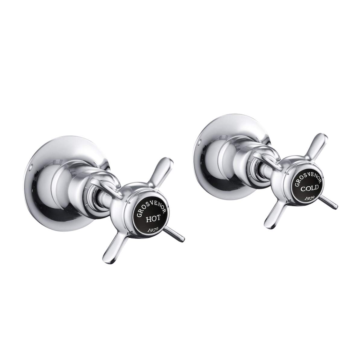 JTP Grosvenor Pinch Black Edition Wall Valves 1/2 (GB98089)