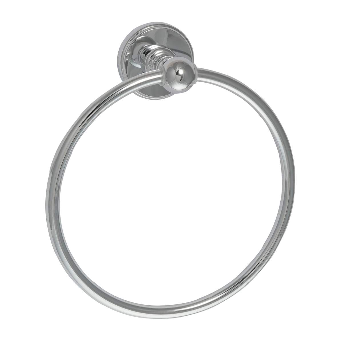JTP Grosvenor Cross Chrome Towel Ring (GR121CH)