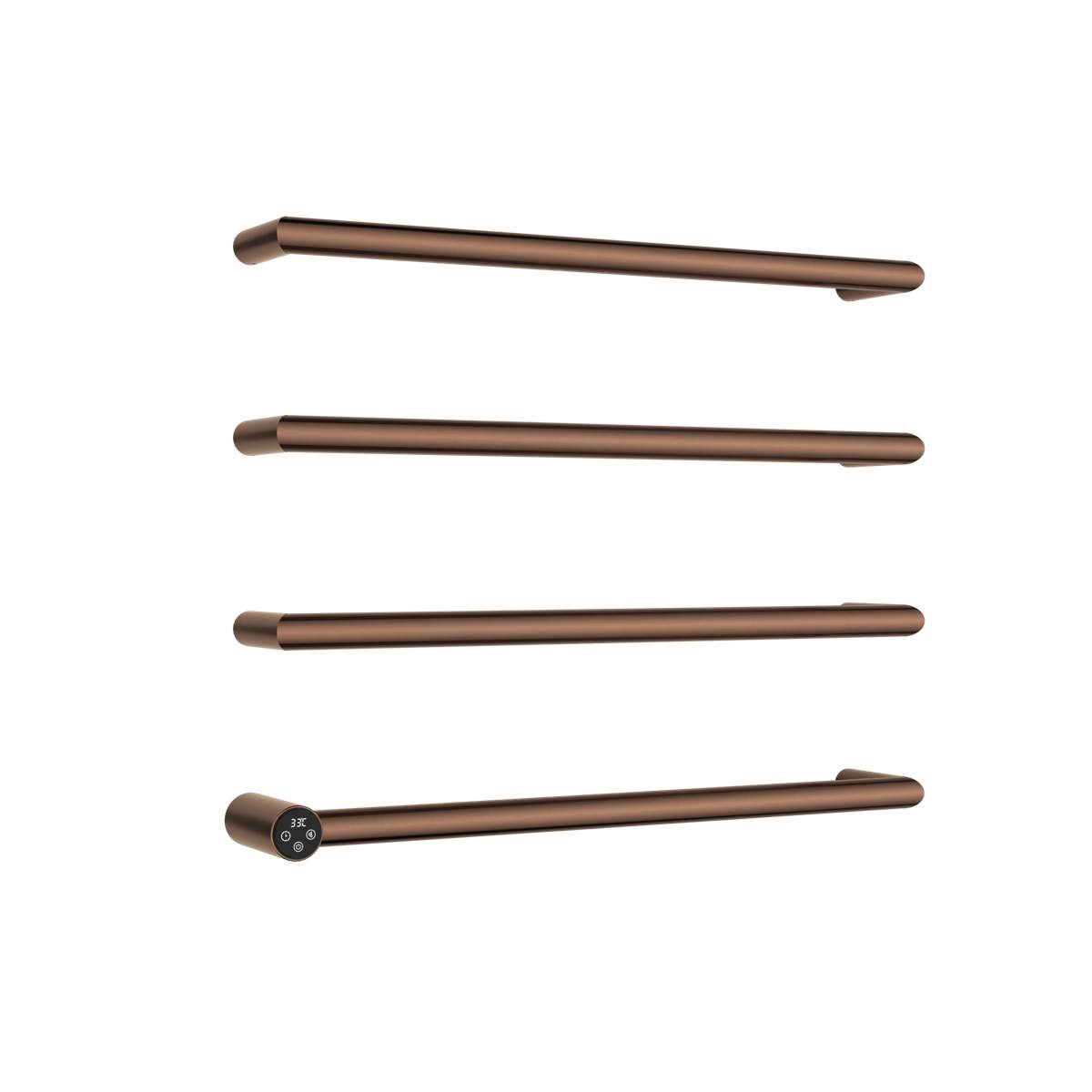 JTP Obi Brushed Bronze Electric Towel Radiator (OB600EBRZ)