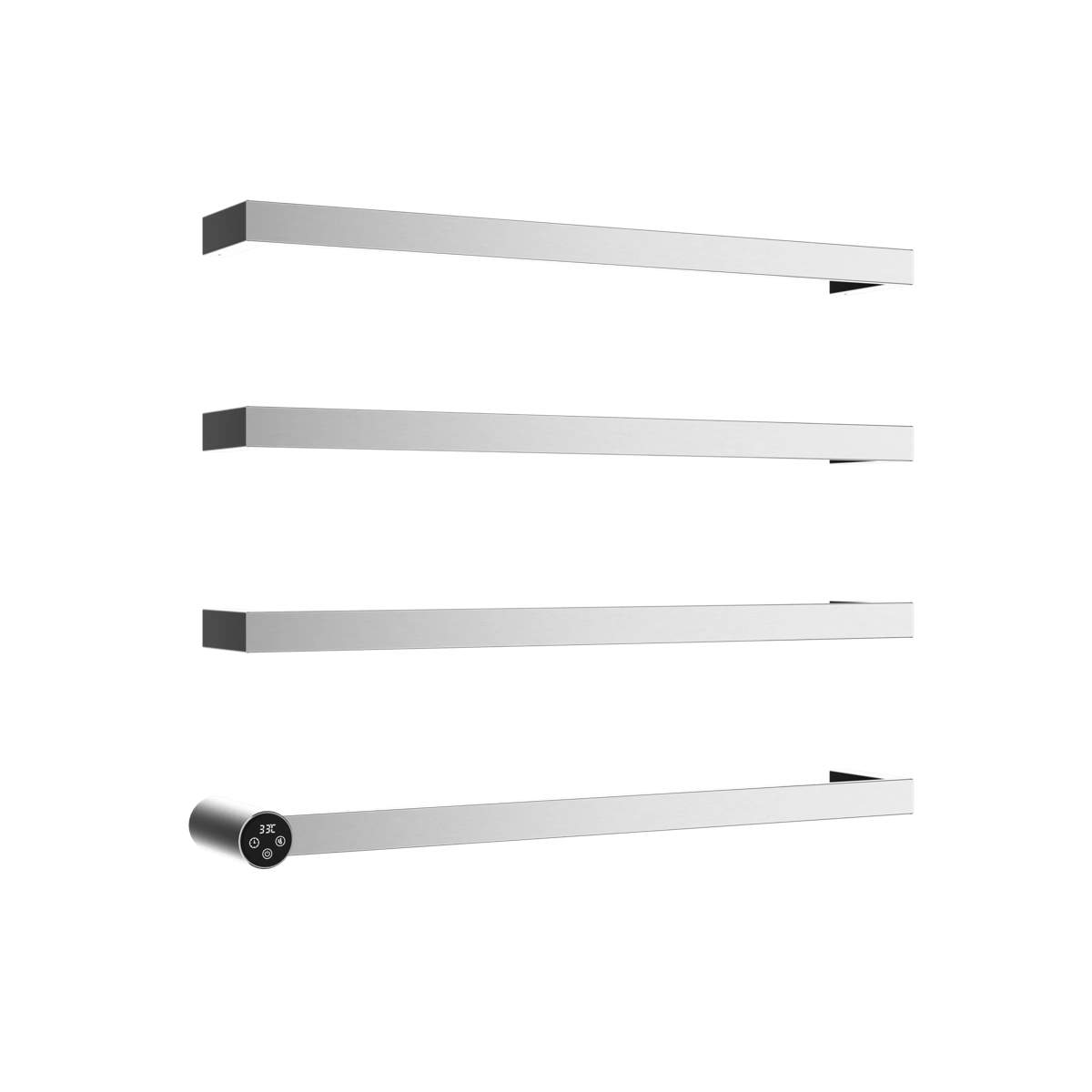JTP Zyon Chrome Electric Towel Radiator (ZY600ECH)